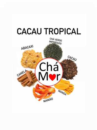 Blend - Cacau Tropical -Embalagem com 10 sachês