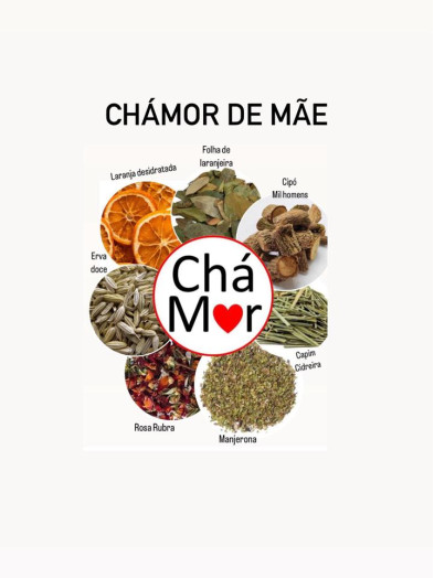 Blend CháMor de Mãe - Embalagem com 10 sachês