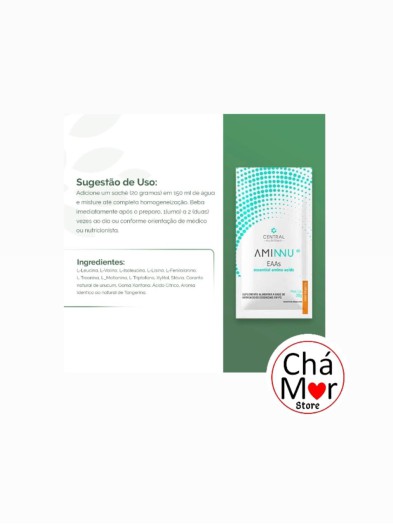 AMINNU® - TANGERINA  10g 30 Sachês