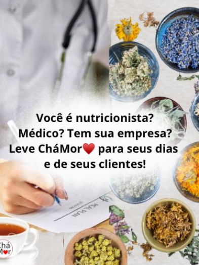 ➡️ PERSONALIZE SEU CHÁ AQUI ➡️  CLICA AQUI ➡️ Você é NUTRICIONISTA? MÉDICO? ou qualquer outro profissional de saúde?